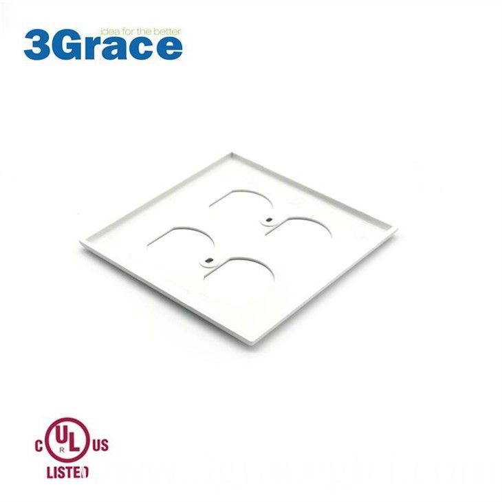 2 Gang Conventional Outlet Cover Plate3