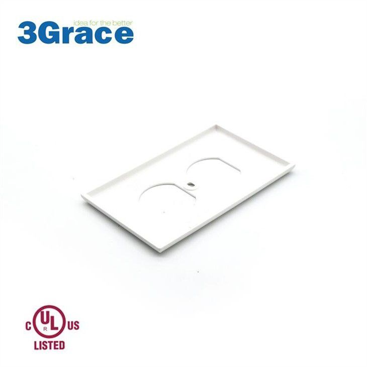 1 Gang Cover Plate For Conventional Receptacle2