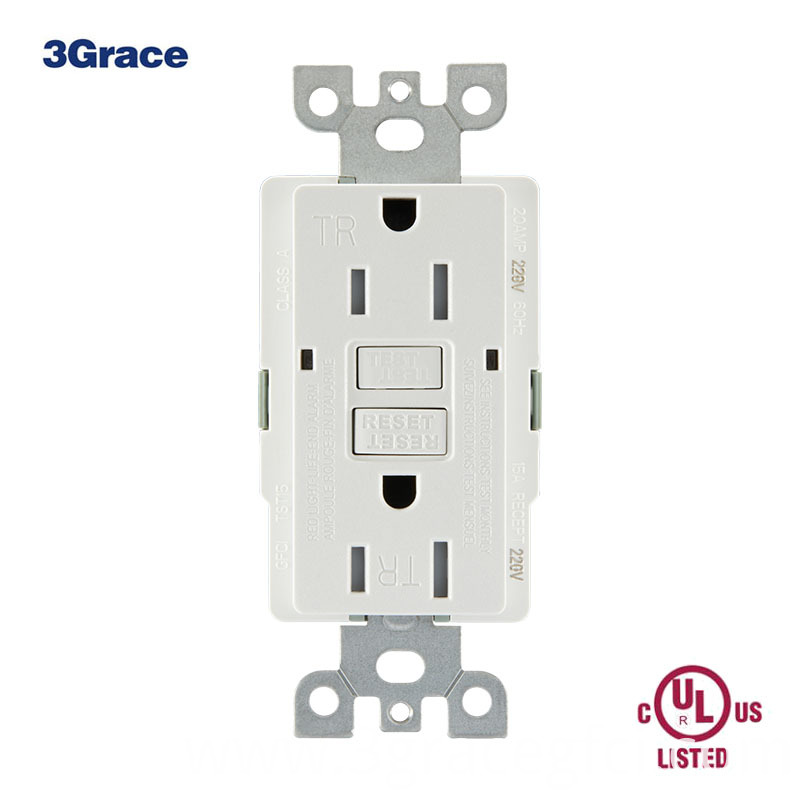 220V 15A tamper resistant Gfci Outlets