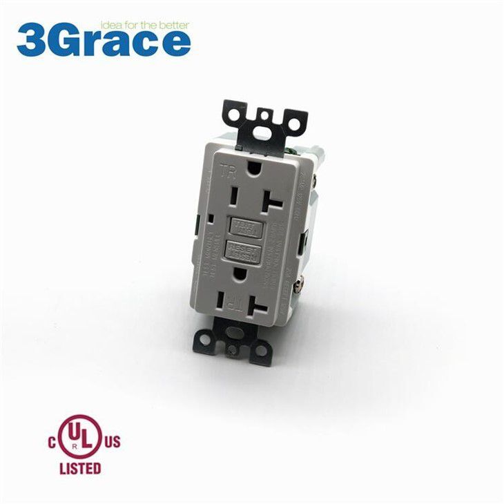 TR 20A 125V Socket GFCI Receptacle Wall Outlet