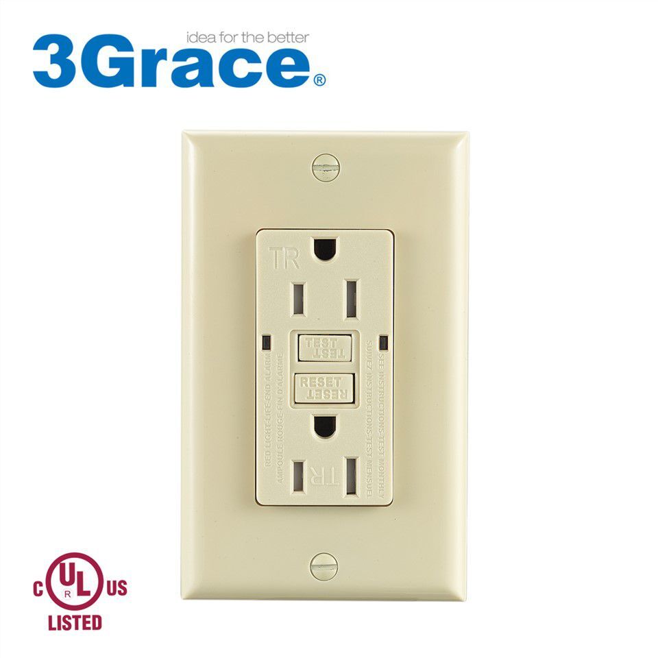 UL Listed Tamper Resistant GFCI Outlet